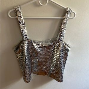 Zara crop top. Worn once